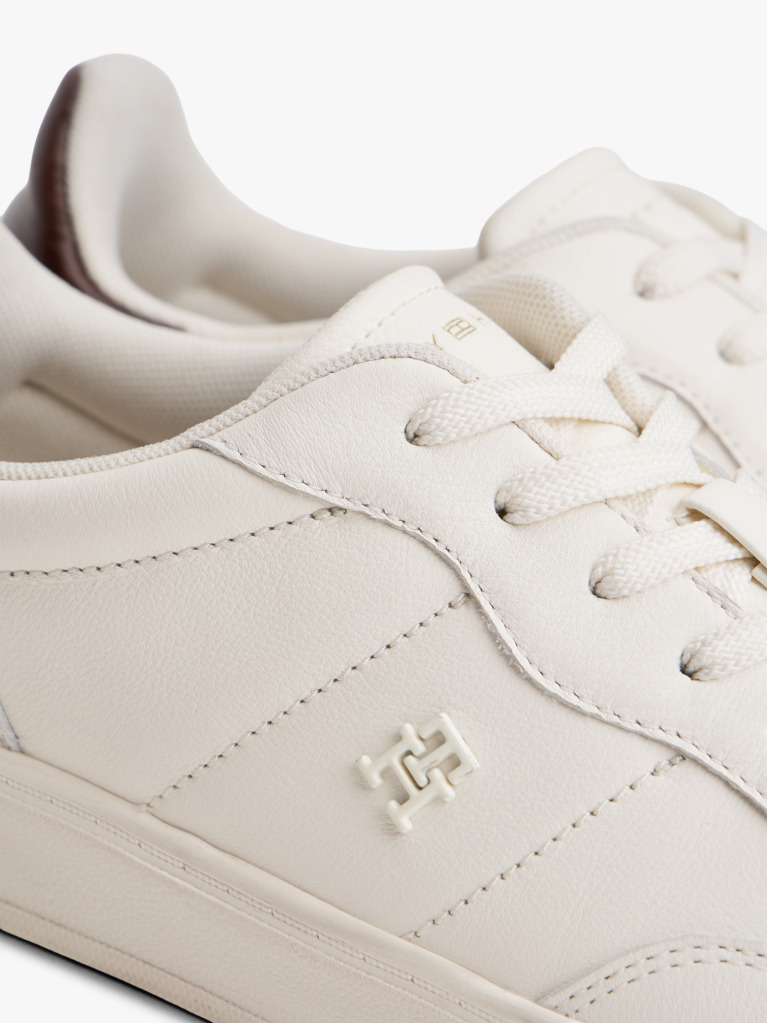Alb Sneakers Heritage Din Piele Lucioasa  Femei