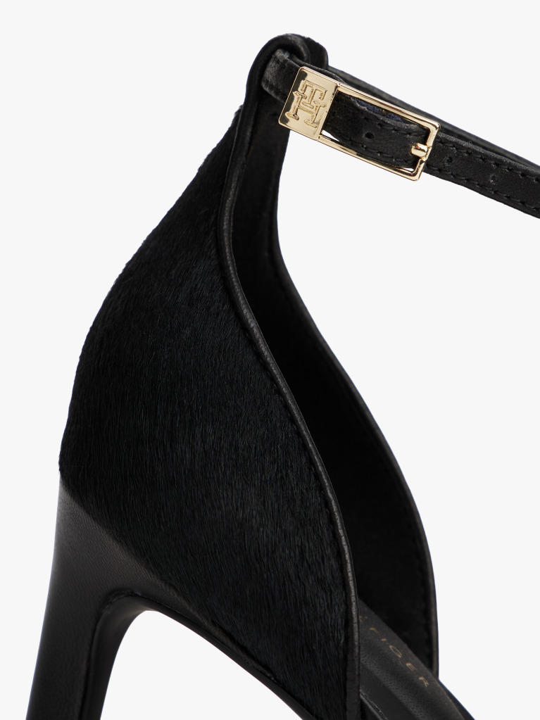 Negru Pantofi Cu Toc Stiletto Si Bareta Ankle T-Bar  Femei