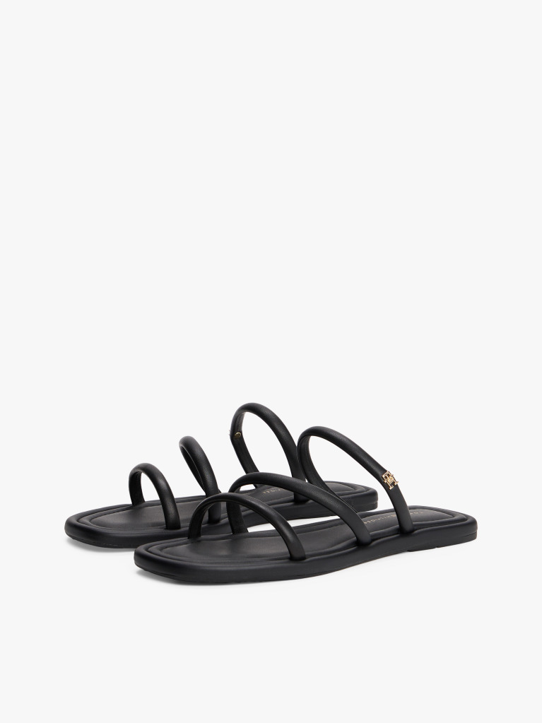 Negru Mules Din Piele  Femei