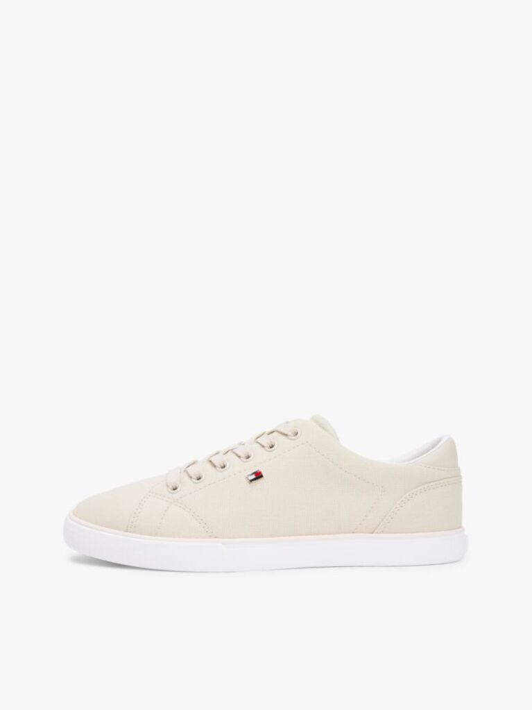 Bej Adidasi Din Panza Cu Sireturi Low Profile  Femei