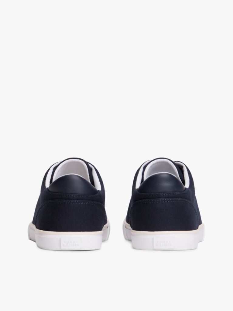 Blue Adidasi Din Panza Cu Sireturi Low Profile  Femei