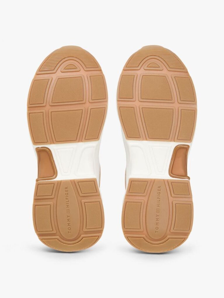 Multi Sneakers Metalici Din Piele Groasa  Femei