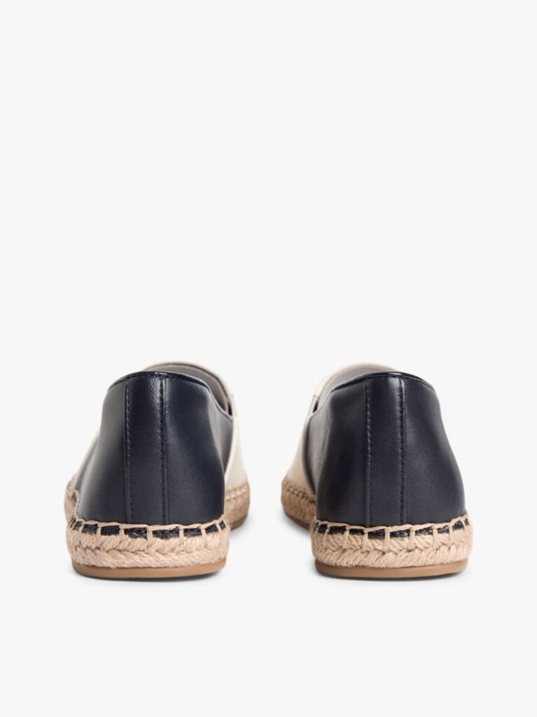 Multi Espadrile Din Piele Cu Monograma TH  Femei