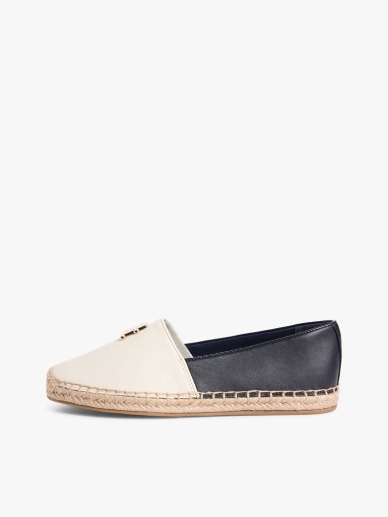 Multi Espadrile Din Piele Cu Monograma TH  Femei