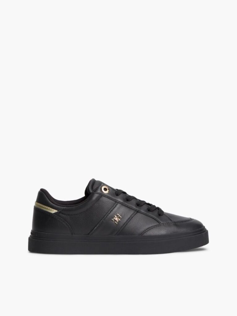 Negru Adidasi Din Piele Cu Talpa Pebble Grain  Femei