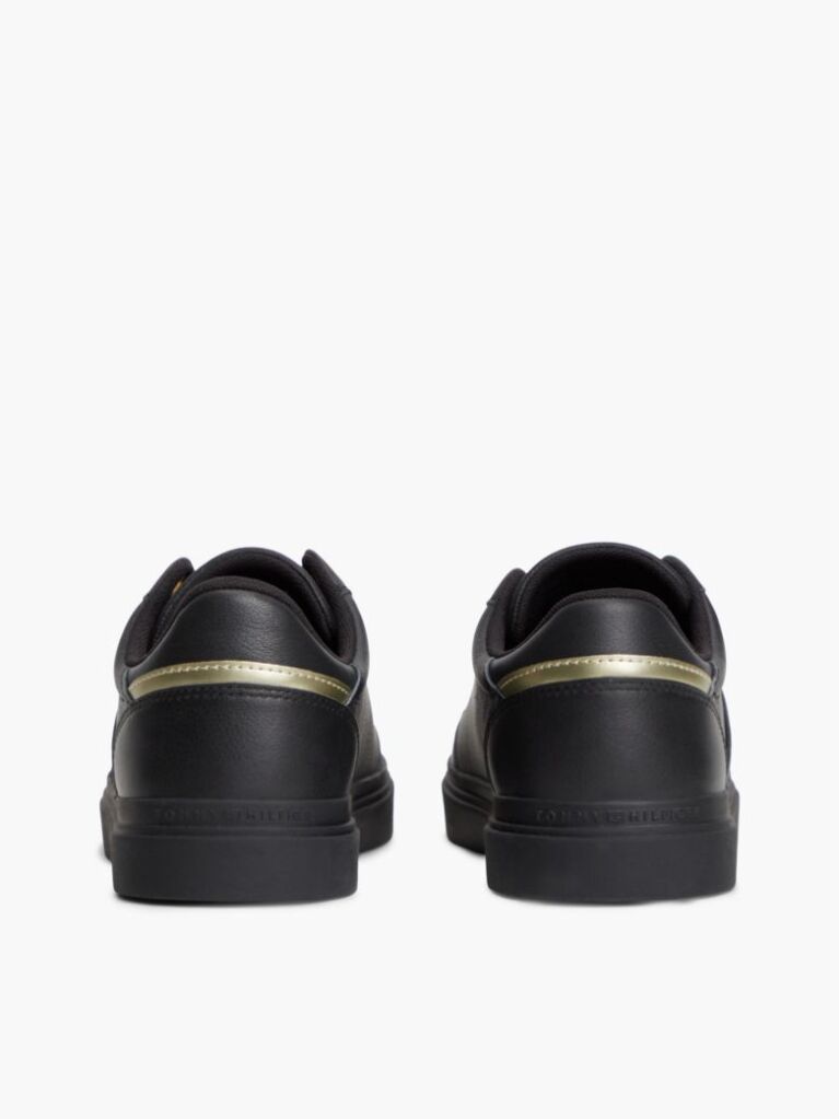 Negru Adidasi Din Piele Cu Talpa Pebble Grain  Femei