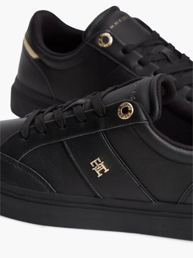 Negru Adidasi Din Piele Cu Talpa Pebble Grain  Femei