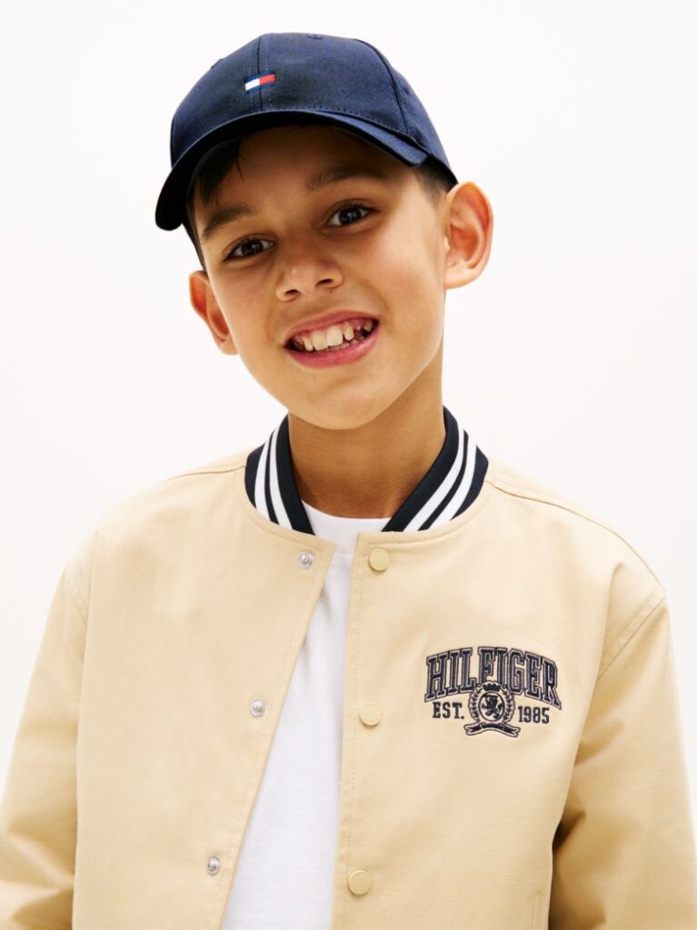 Blue Kids' Twill Baseball Cap  Kids Unisex