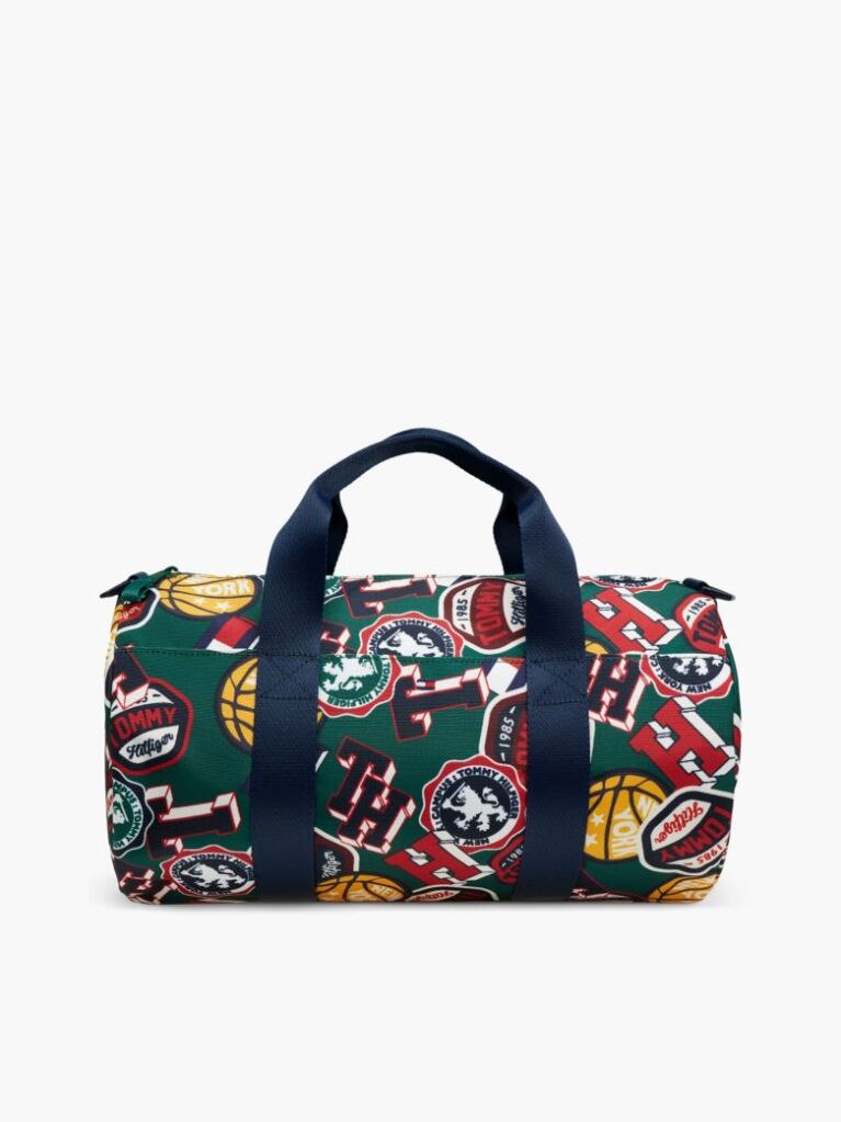Multi Geanta Duffel Cu Logo Varsity  Copii unisex