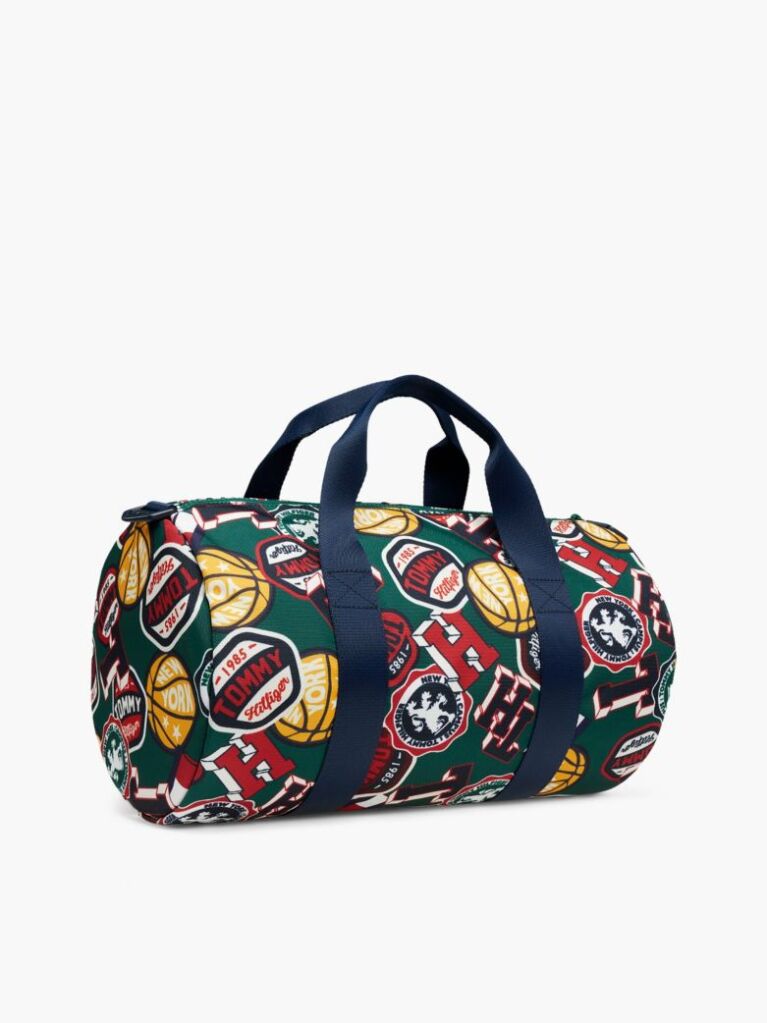 Multi Geanta Duffel Cu Logo Varsity  Copii unisex