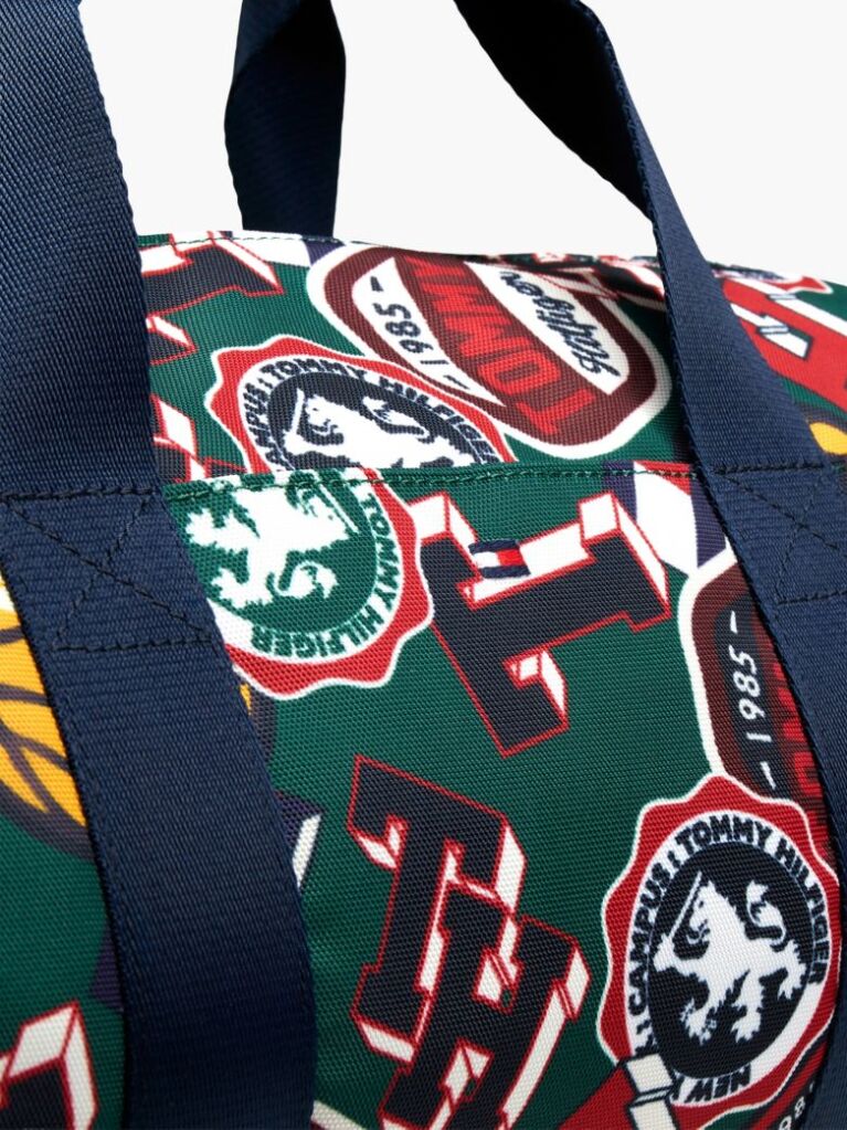 Multi Geanta Duffel Cu Logo Varsity  Copii unisex