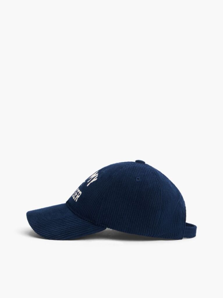 Blue Kids' Logo Embroidery Corduroy Baseball Cap  Kids Unisex