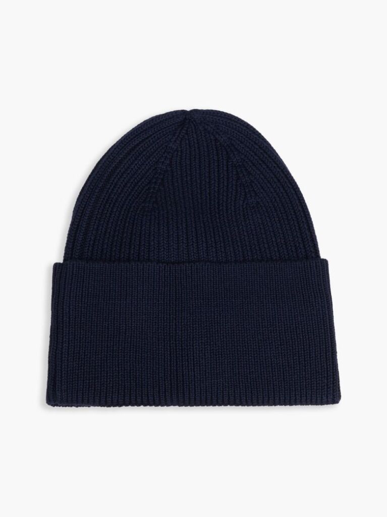 Blue Kids' Heritage Flag Logo Rib-Knit Beanie  Kids Unisex