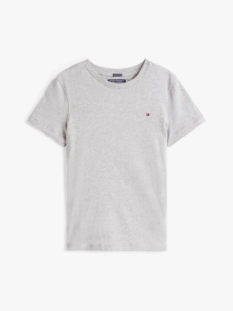 Grey ESSENTIAL ORGANIC COTTON T-SHIRT  Boys