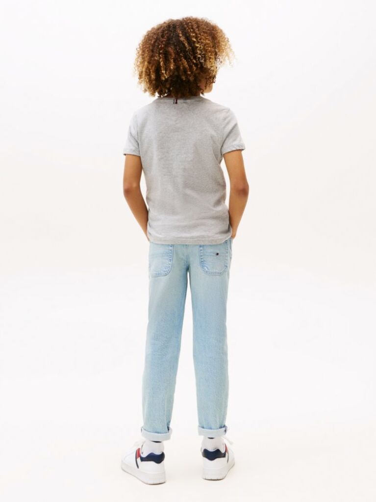 Grey ESSENTIAL ORGANIC COTTON T-SHIRT  Boys