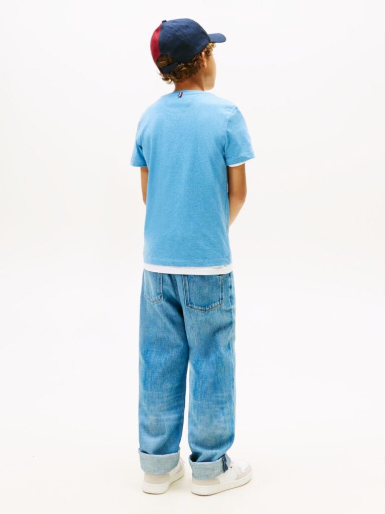 Blue ESSENTIAL ORGANIC COTTON T-SHIRT  Boys