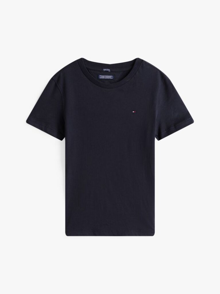 Blue Tricou Din Bumbac Organic Essential  Baieti