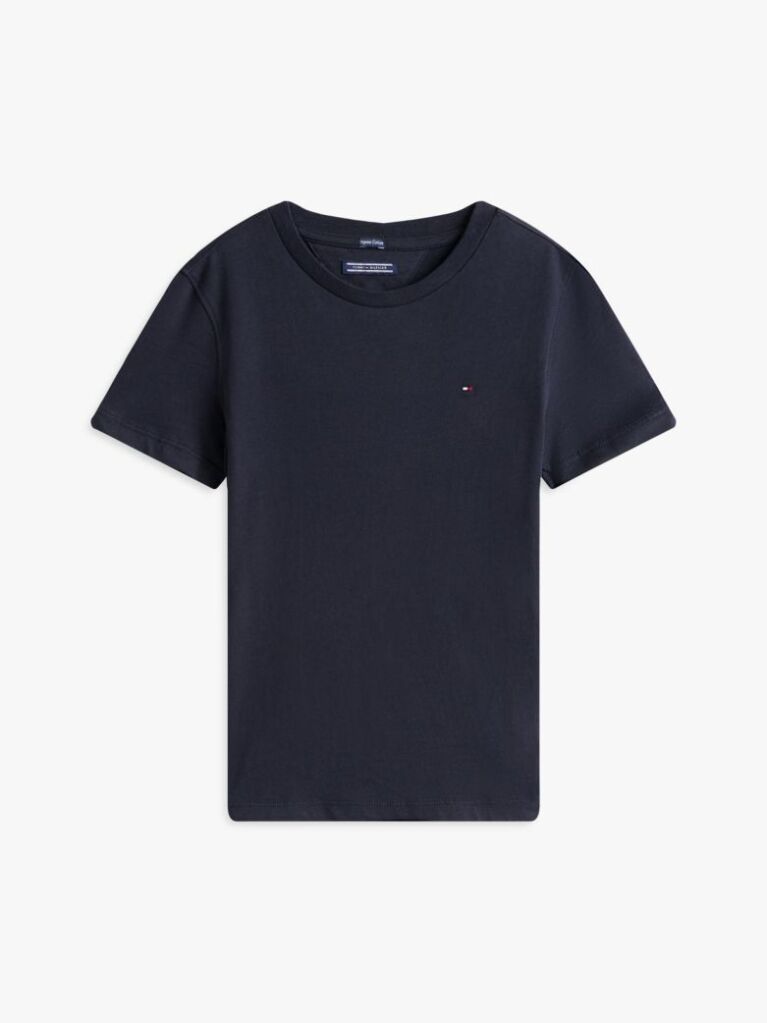 Blue Tricou Din Bumbac Organic Essential  Baieti