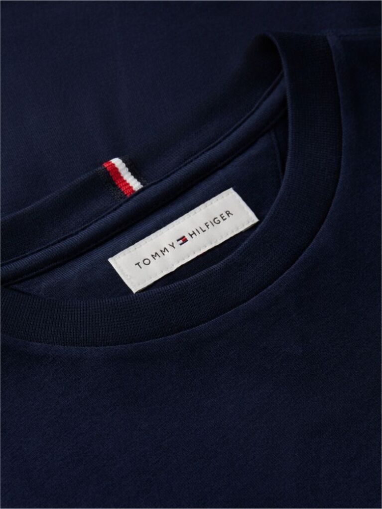Blue Tricou Din Bumbac Organic Essential  Baieti