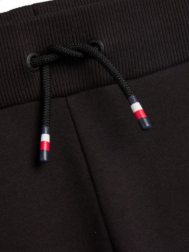 Black Essential Drawstring Sweat Shorts  Boys
