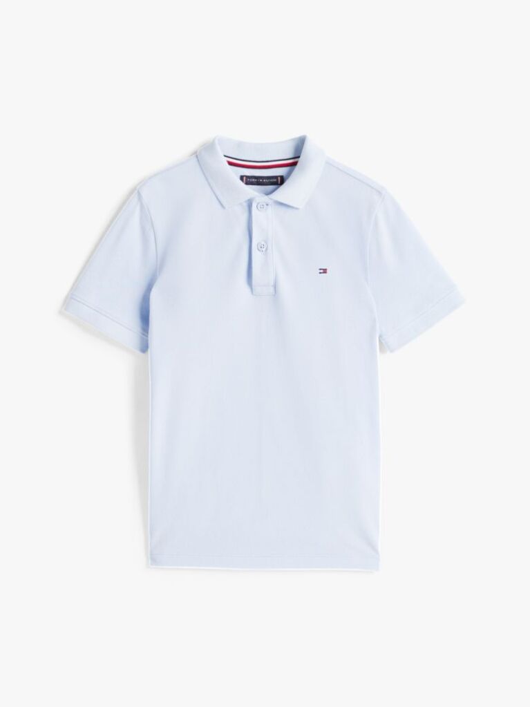 Blue Essential Flag Embroidery Regular Fit Polo  Boys
