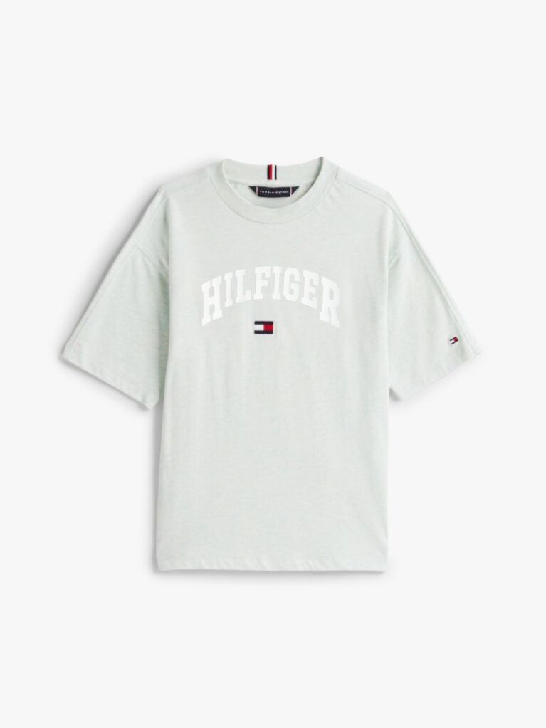 Verde Tricou Cu Logo De Tip Universitar  Baieti