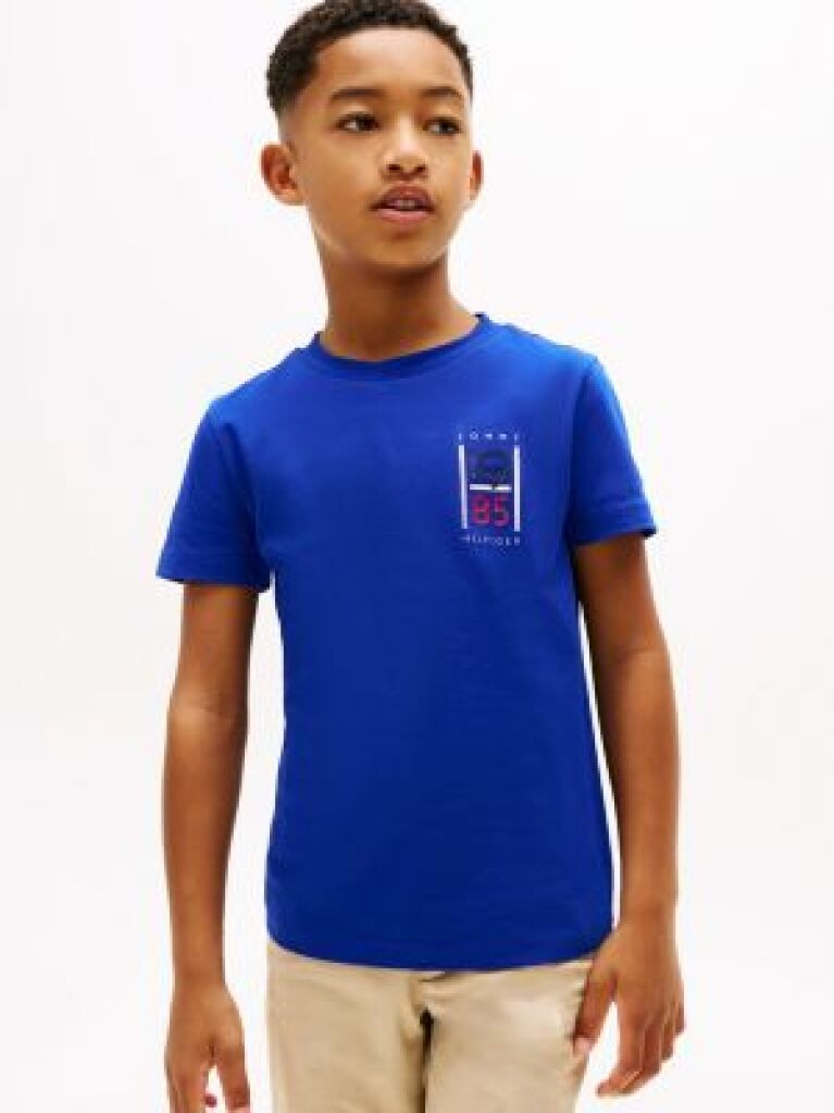 Blue Logo Graphic T-Shirt  Boys