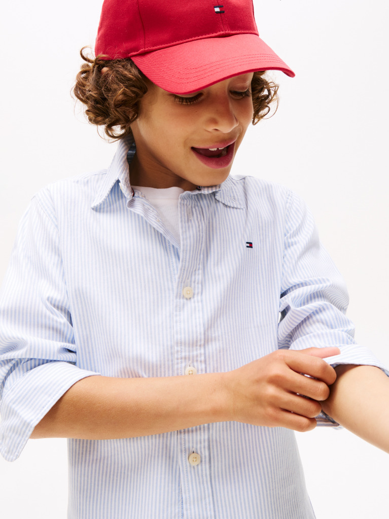 Blue Flex Ithaca Stripe Shirt  Boys