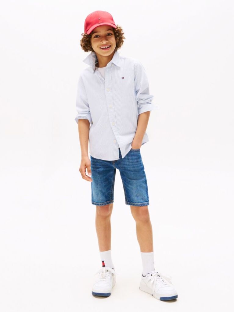 Blue Flex Ithaca Stripe Shirt  Boys