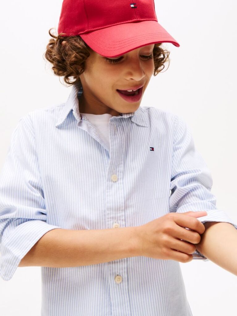 Blue Flex Ithaca Stripe Shirt  Boys