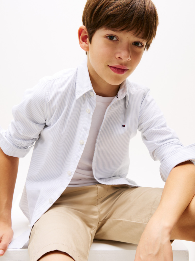 Multi Flex Ithaca Stripe Shirt  Boys