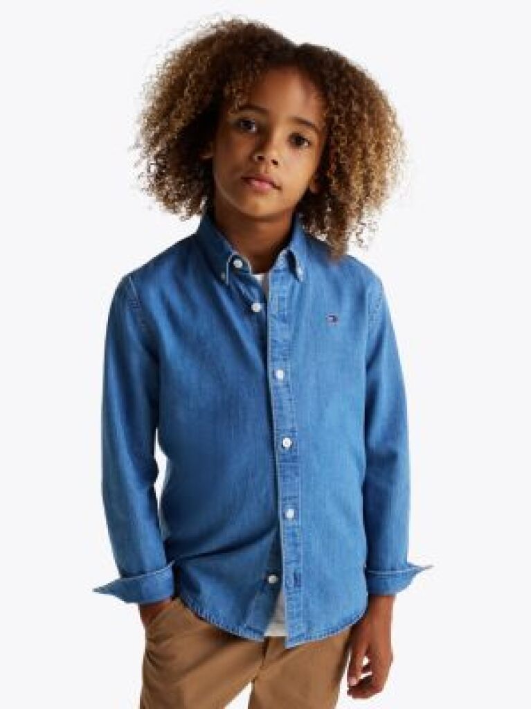 Denim Camasa Din Denim Chambray  Baieti