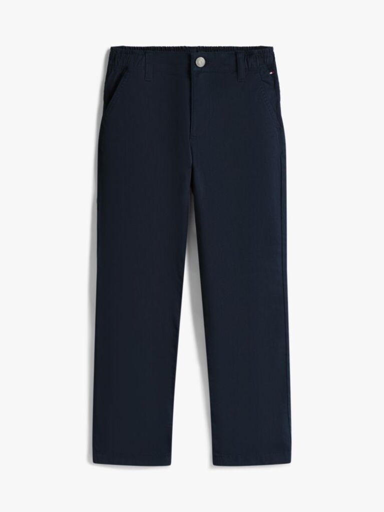 Blue Pantaloni Tesuti Cu Steagul Hilfiger  Baieti