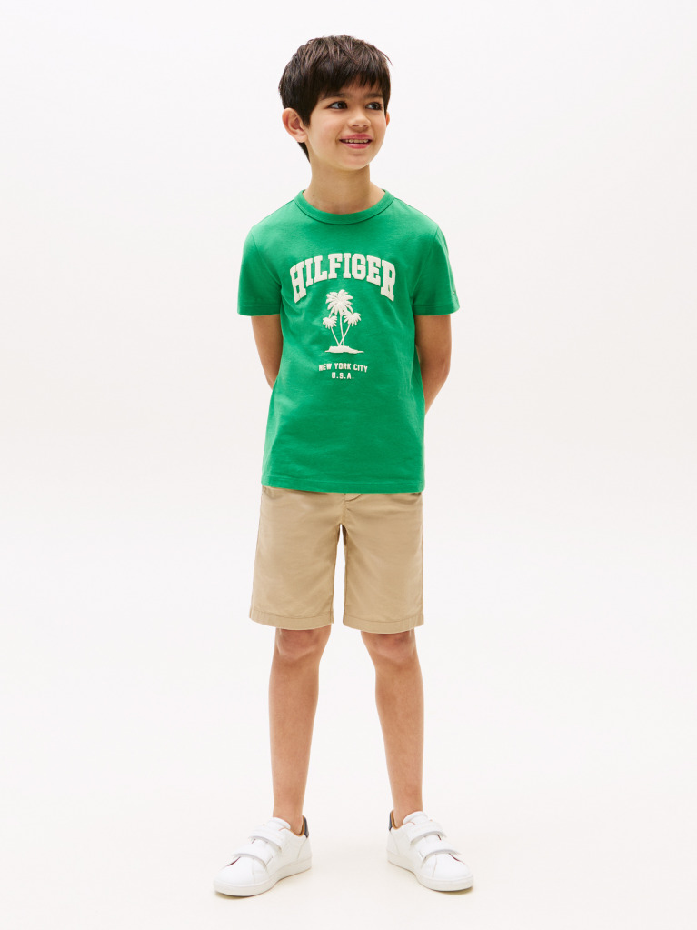 Green Palm Logo T-Shirt  Boys
