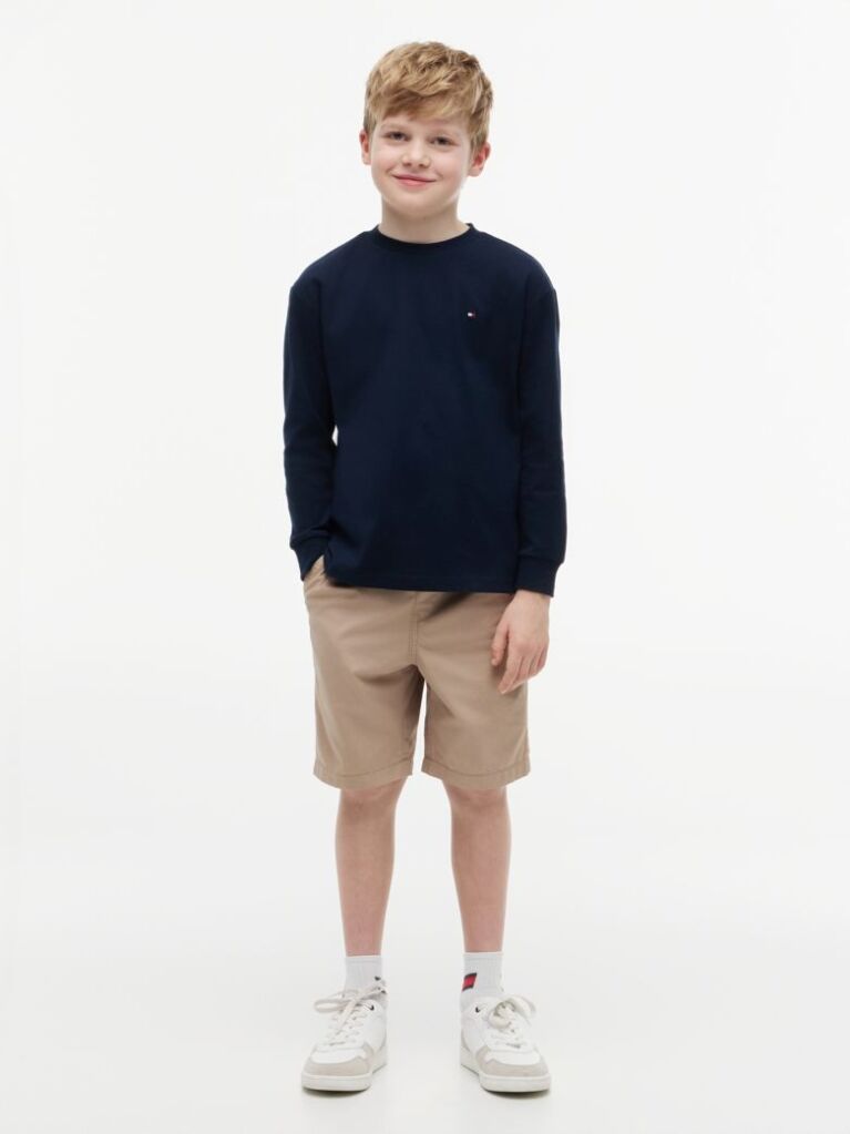 Blue Essential Jersey Long Sleeve T-Shirt  Boys