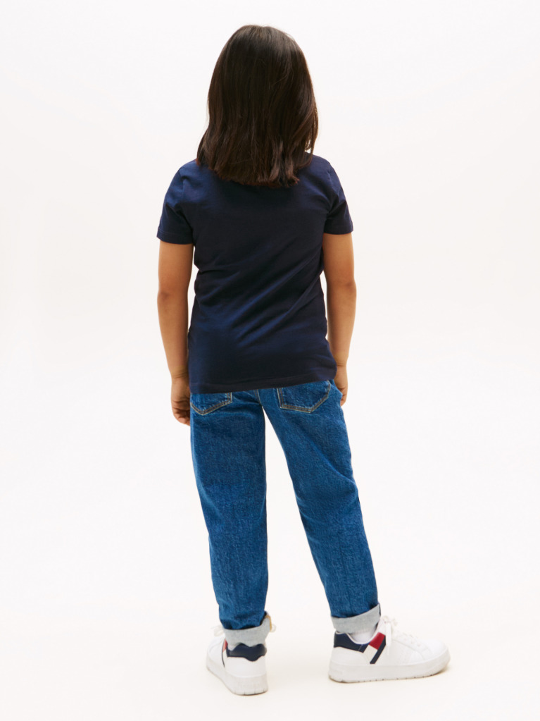 Blue Contrast Logo Graphic T-Shirt  Boys