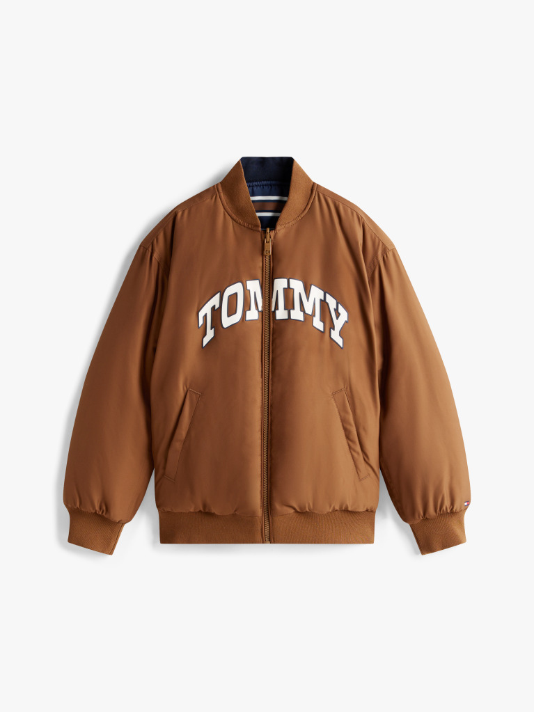 Maro Jacheta Bomber Reversibila Relaxata Varsity  Baieti