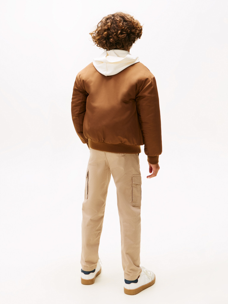 Maro Jacheta Bomber Reversibila Relaxata Varsity  Baieti