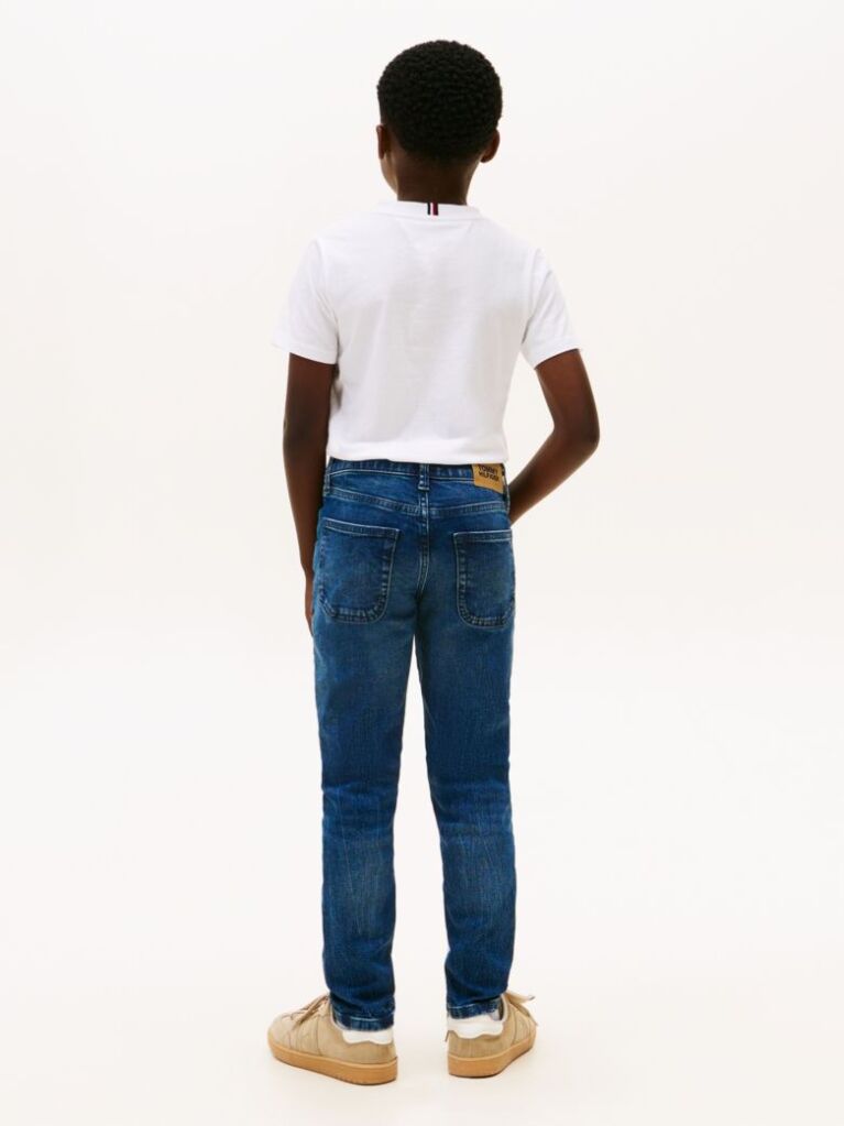 Denim Faded Straight Leg Jeans  Boys