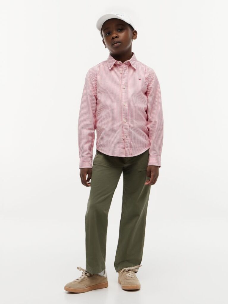 Multi Camasa Din Poplin De Bumbac Elastic  Baieti