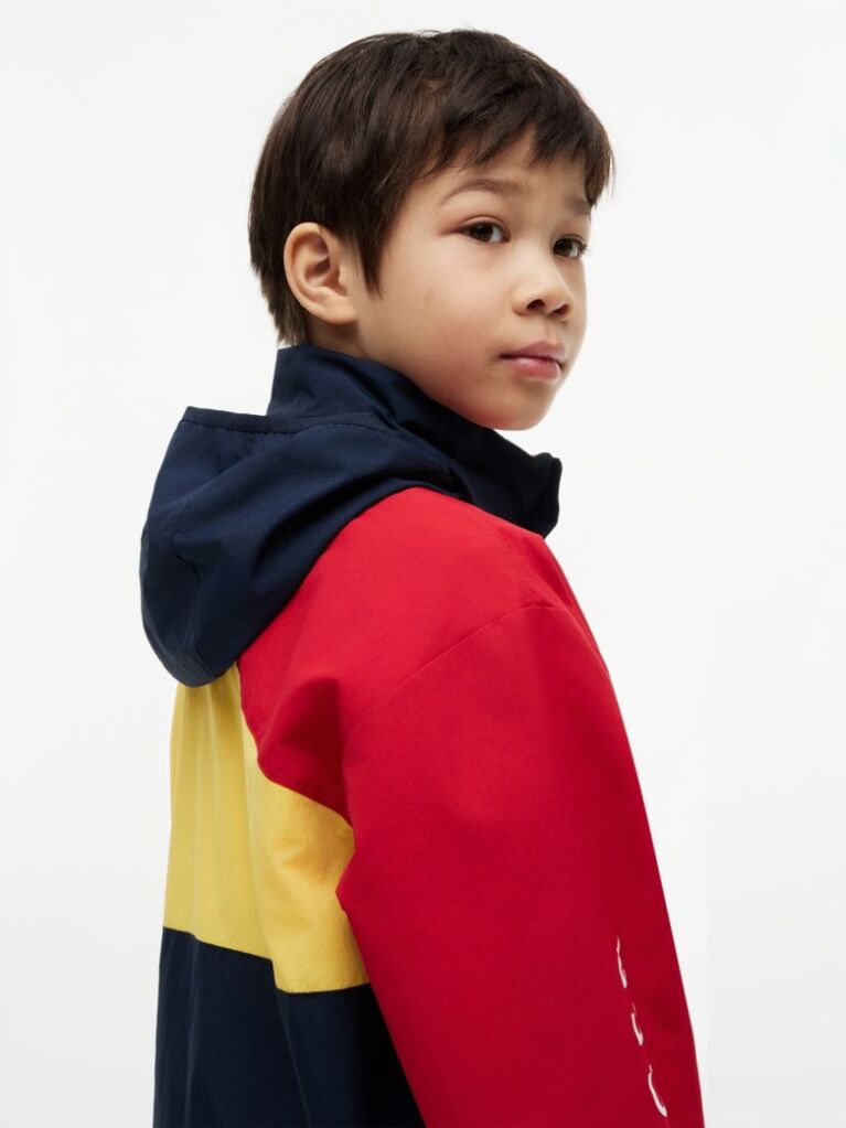 Multi Regatta Colour Blocked Jacket  Boys