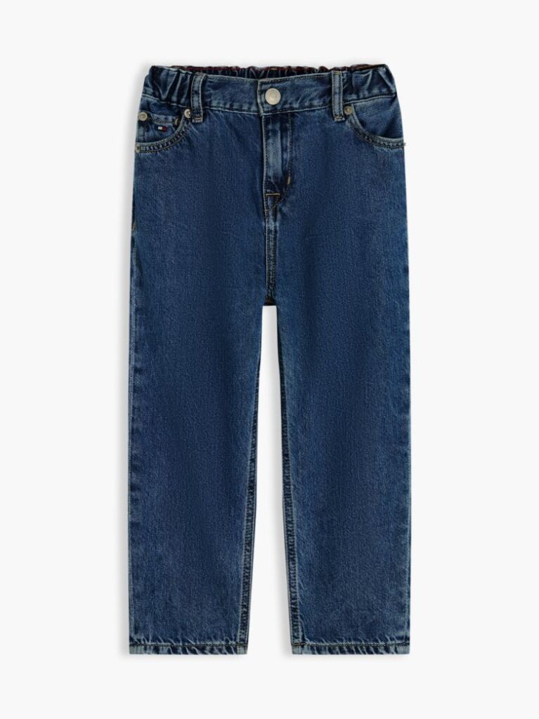 Denim Elasticated Waist Wide Leg Jeans  Boys