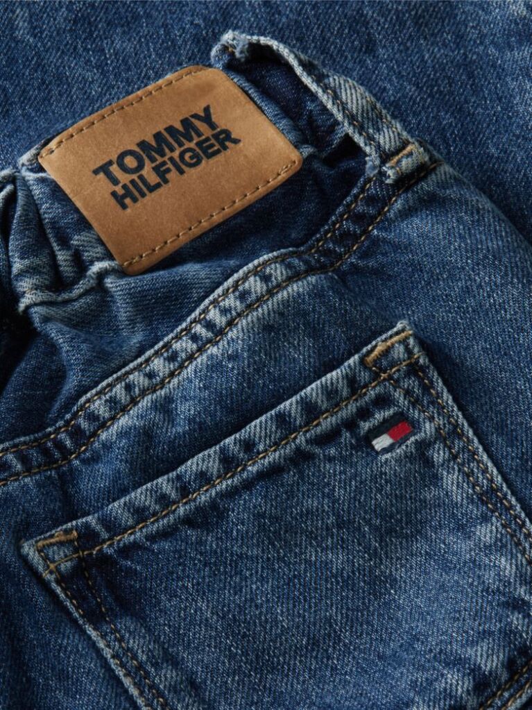 Denim Elasticated Waist Wide Leg Jeans  Boys