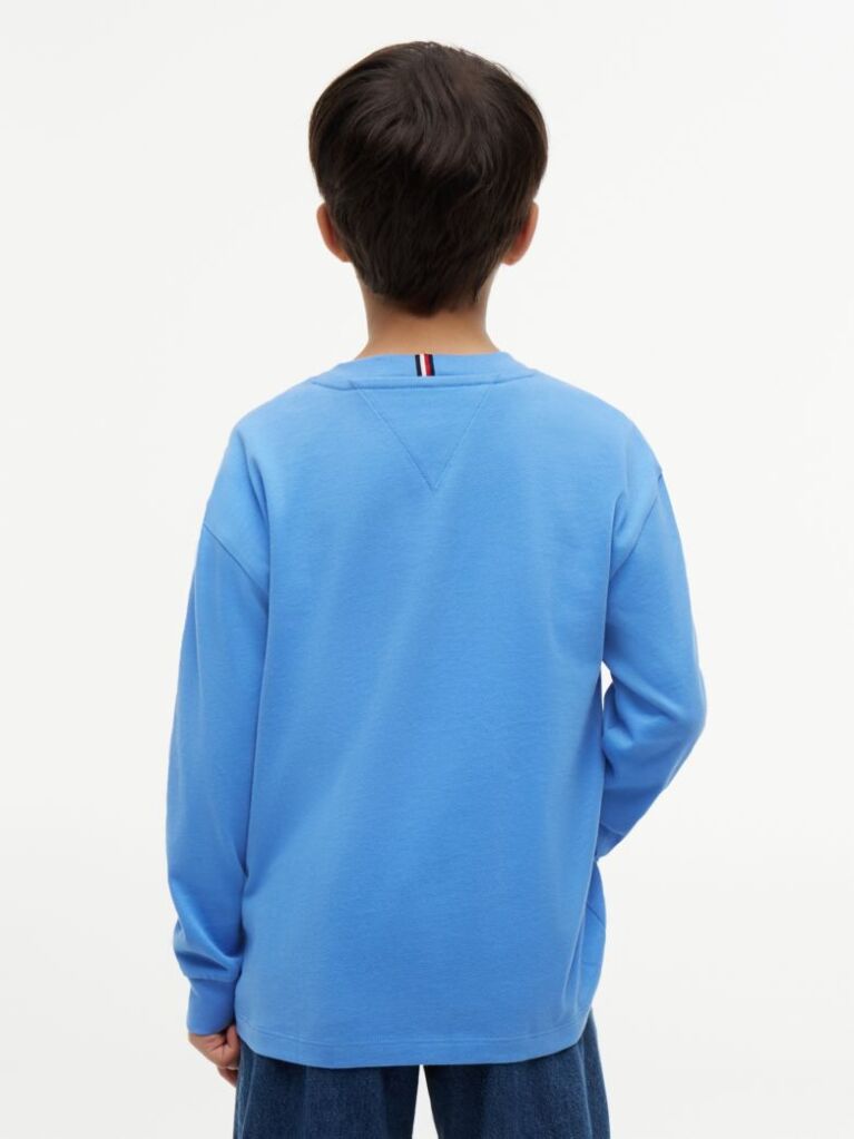 Blue Logo Long Sleeve T-Shirt  Boys