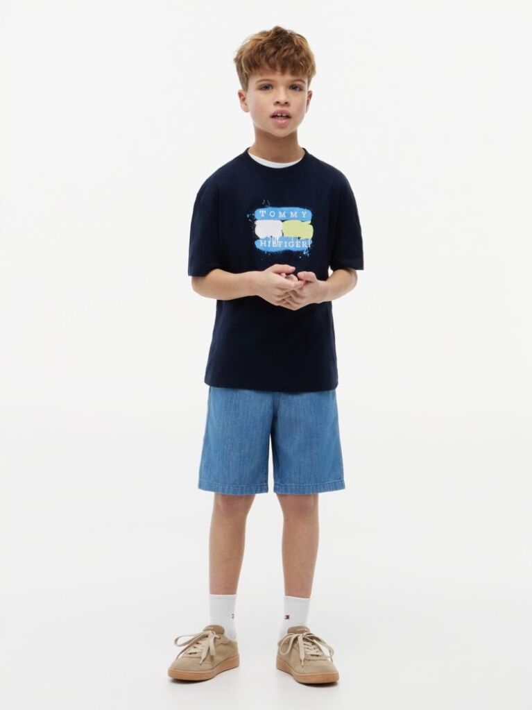 Blue Flag Graffiti T-Shirt  Boys