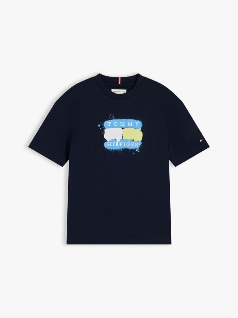 Blue Flag Graffiti T-Shirt  Boys