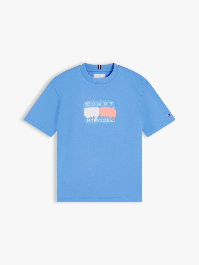 Blue Flag Graffiti T-Shirt  Boys