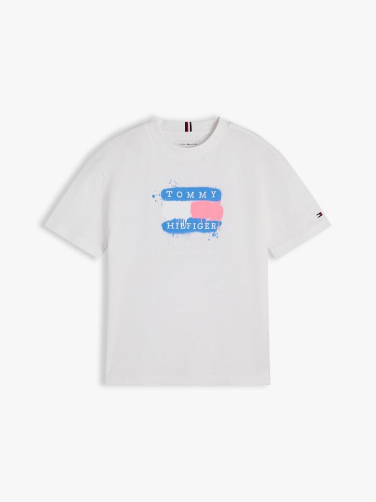 White Flag Graffiti T-Shirt  Boys