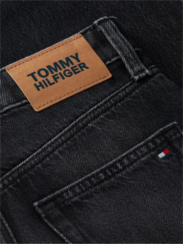 Black Relaxed Faded Barrel Black Jeans  Boys