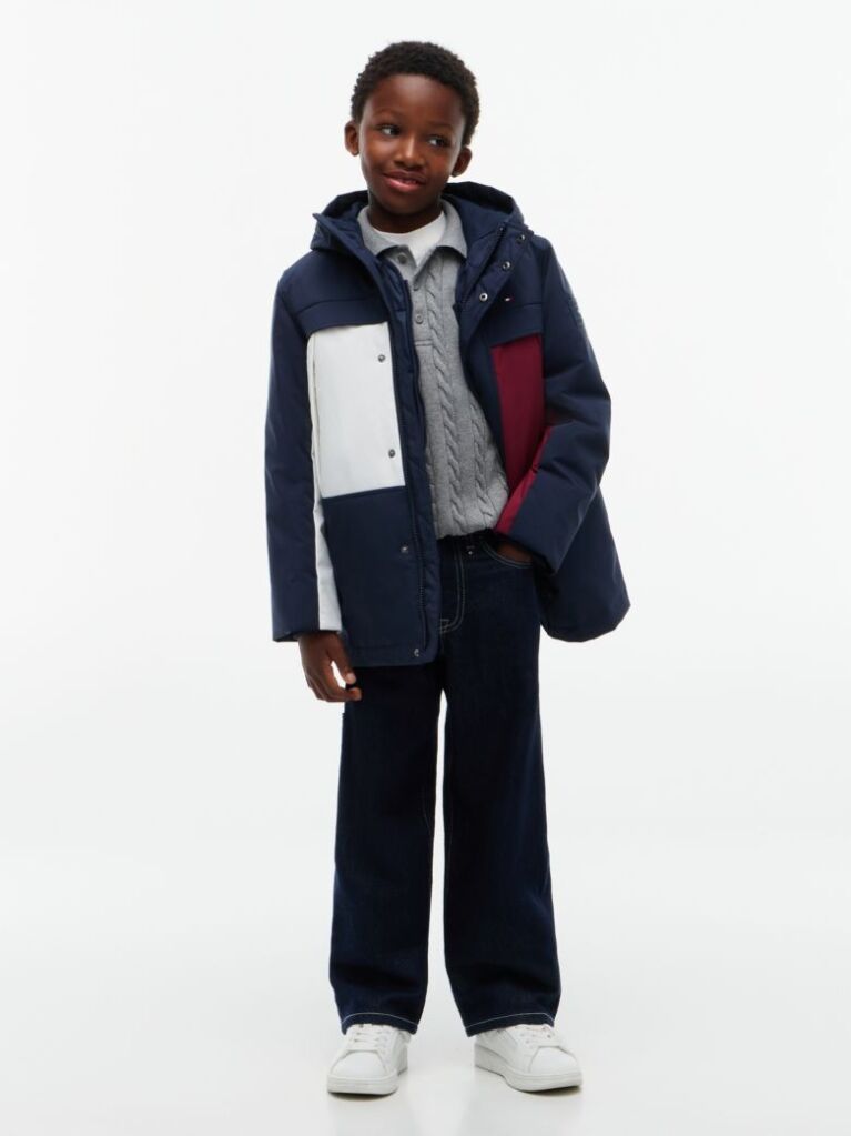 Blue 3-In-1 Relaxed Parka Jacket  Boys